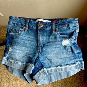 Celebrity Pink The Honey  Blue Jean Shorts